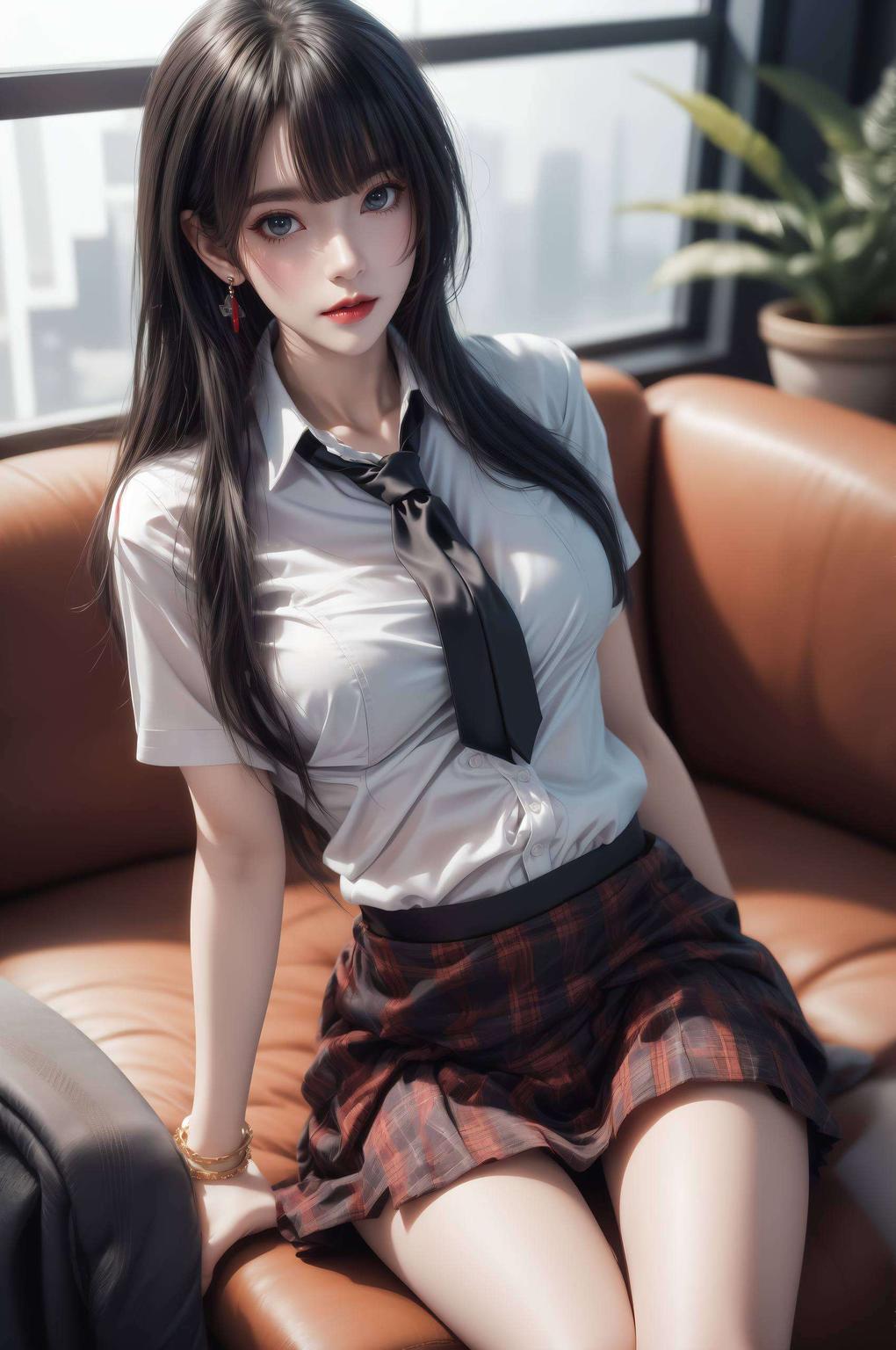 快来收藏这份独特的二次元清新！萌翻你的电脑屏幕！绿意盎然的草丛中