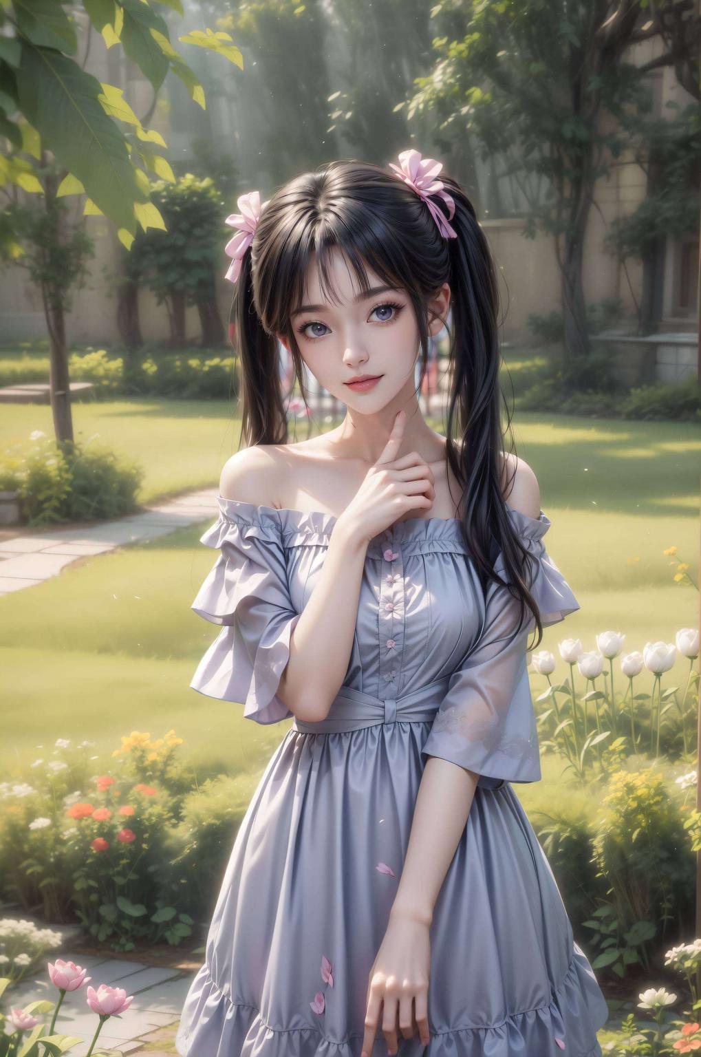 碧瑶结局壁纸细腻笔触绘深情