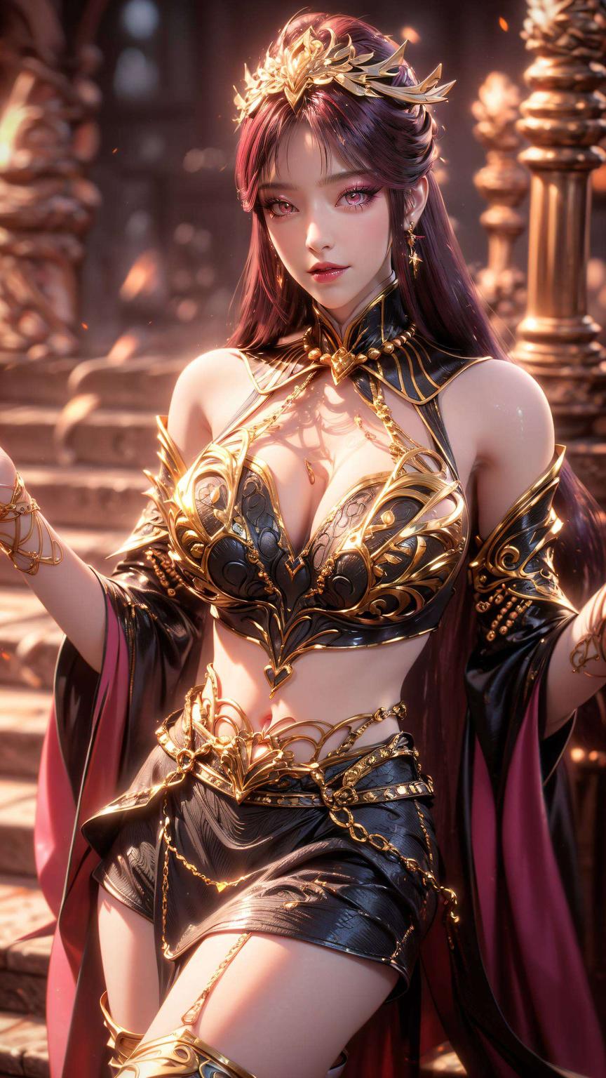 仿佛能感受到她神秘魅力下的危险气息高清细腻