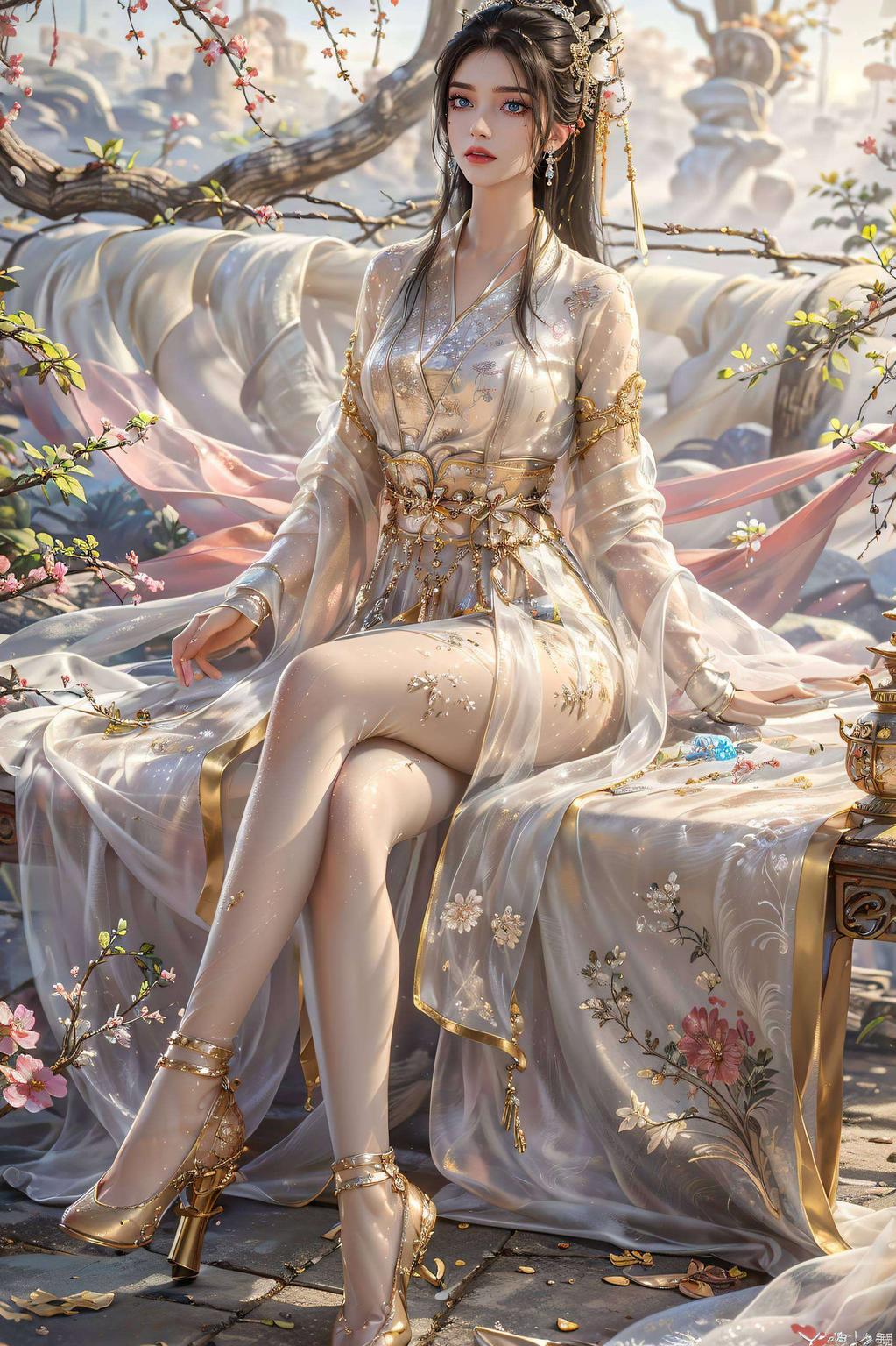 淡雅的画风今天给大家带来一组超高清古风漫画壁纸