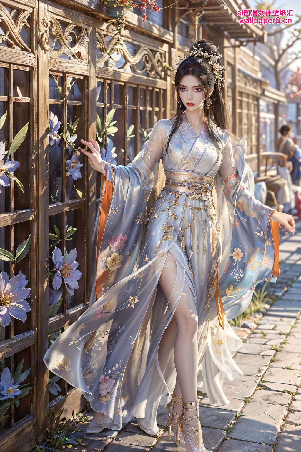 方清雪的美图壁纸如雪中精灵