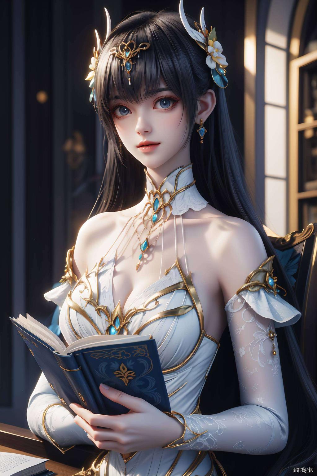 孤独的小妖怪身影极简风格