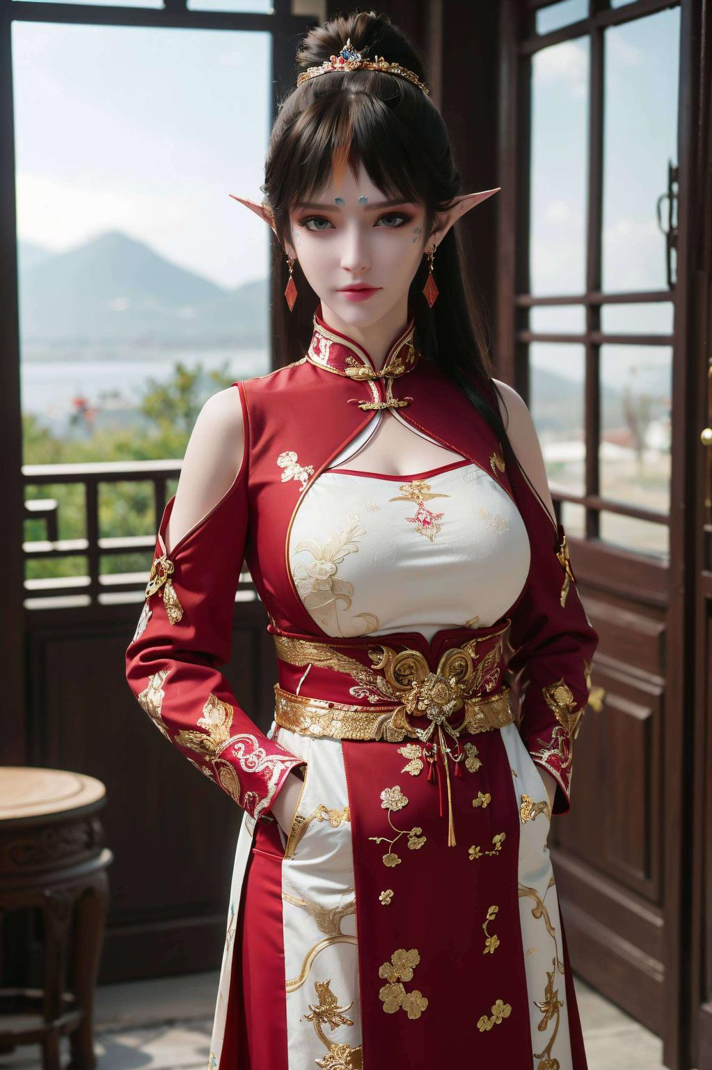 专为苹果宽屏量身打造凤清儿全屏超清晰壁纸