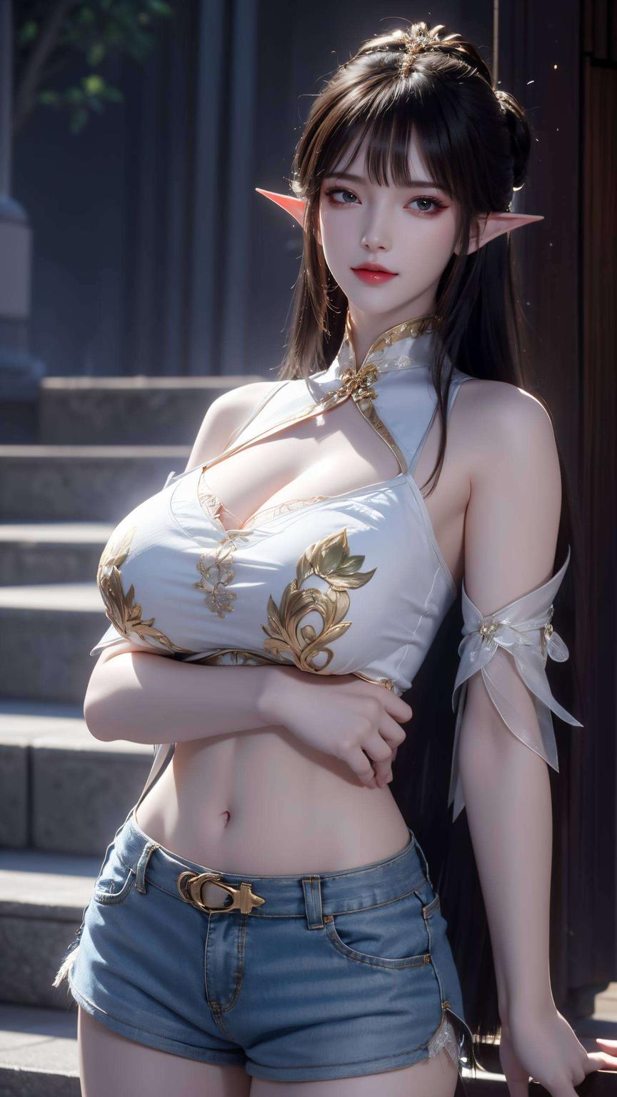 主角是我们的可爱小精灵——凤清儿12岁壁纸！清新的色调享受这份宁静美好