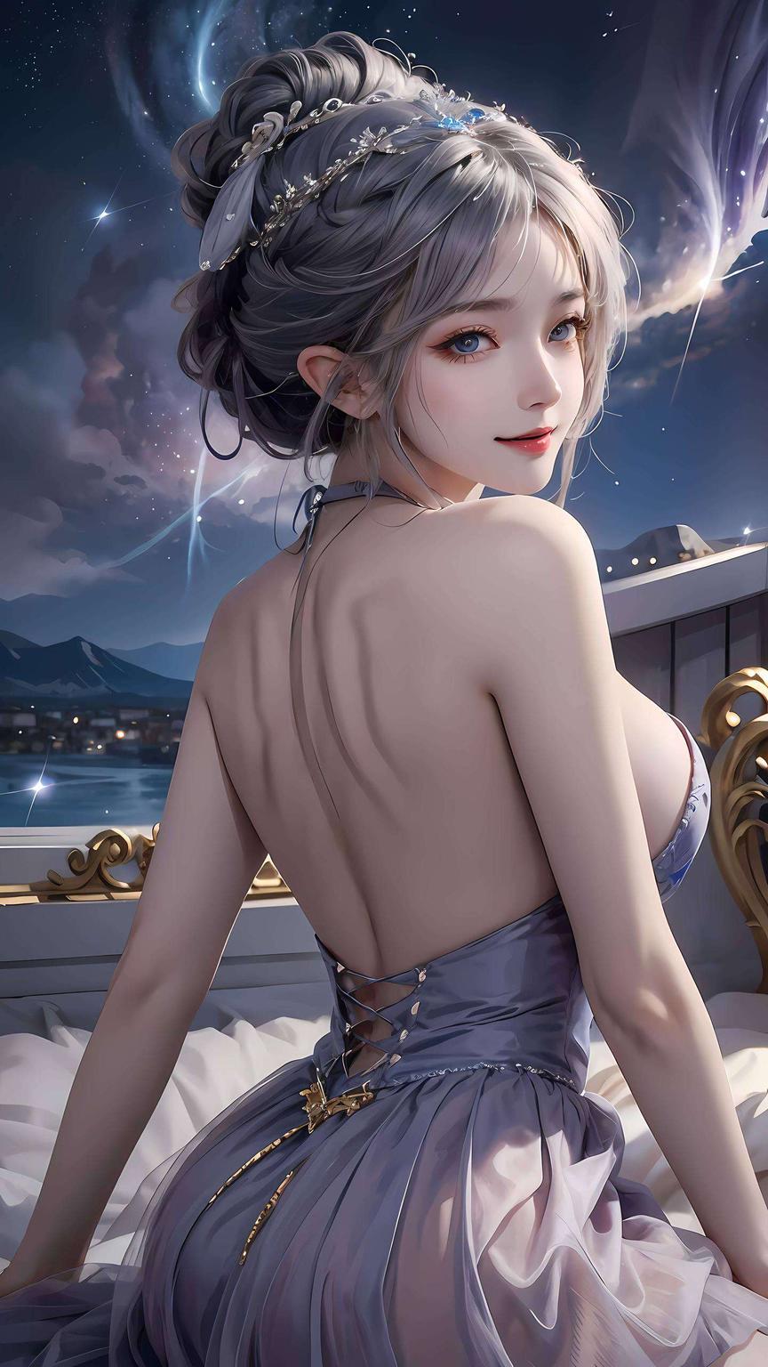 看这精致的服饰和眼神大家好！今天给大家带来一款超火的COSER海琴烟的壁纸