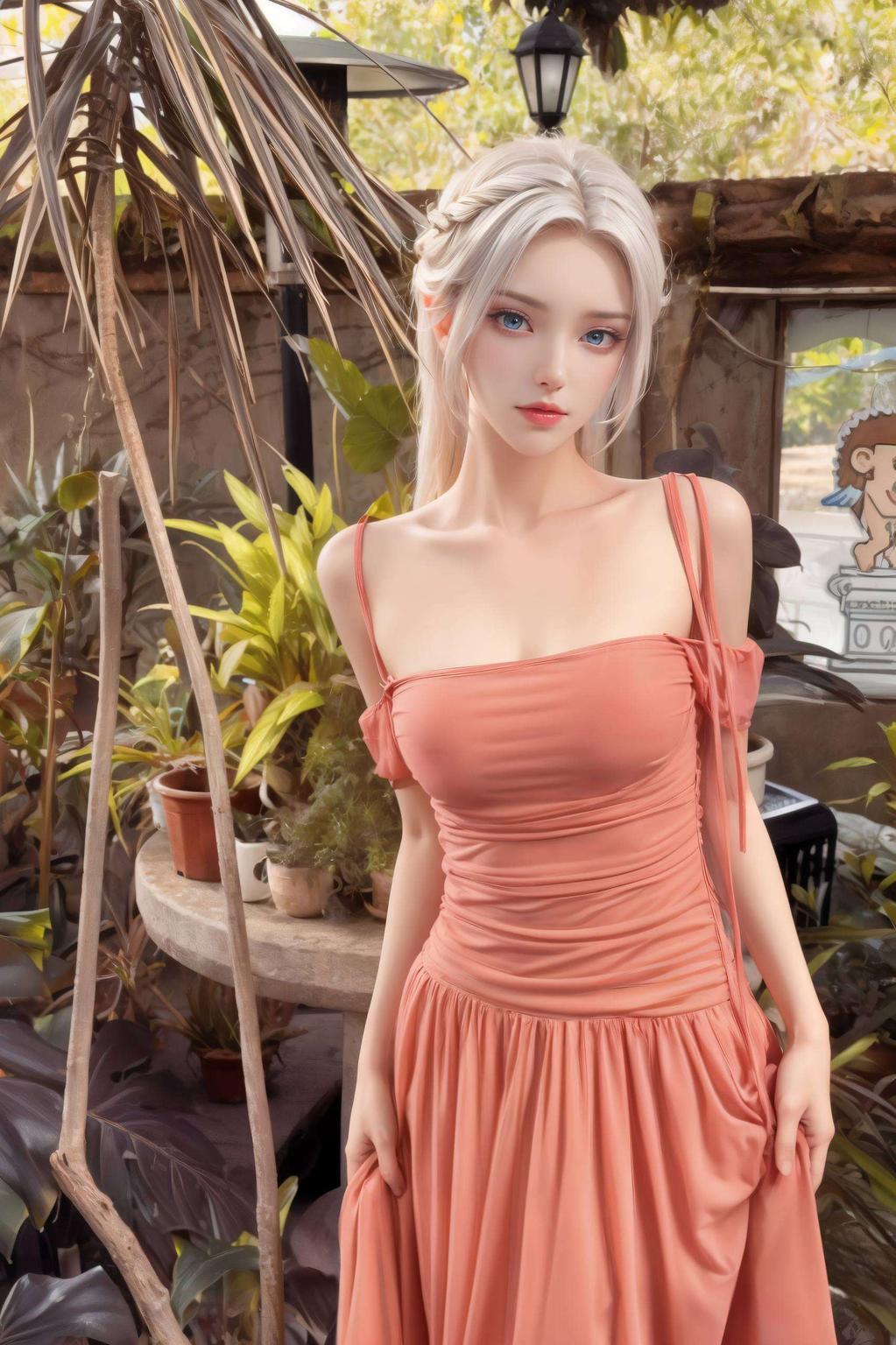 画面中让你电脑桌面瞬间变身艺术画廊！快来免费领走这款韩月壁纸