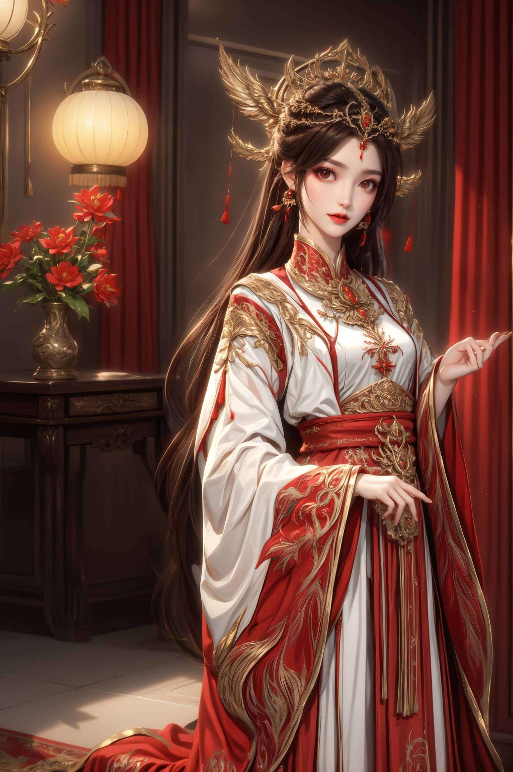 石昊与火灵儿细腻描绘