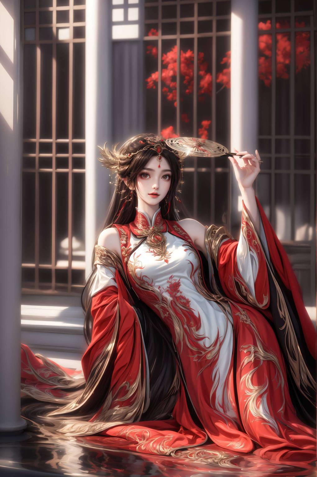 火灵儿竖手指超清壁纸灵动之美尽收眼底！高清细腻