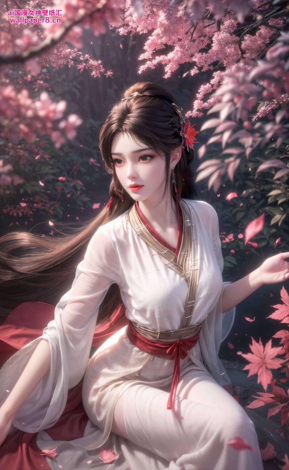 细腻笔触勾勒美一抹清雅醉心扉