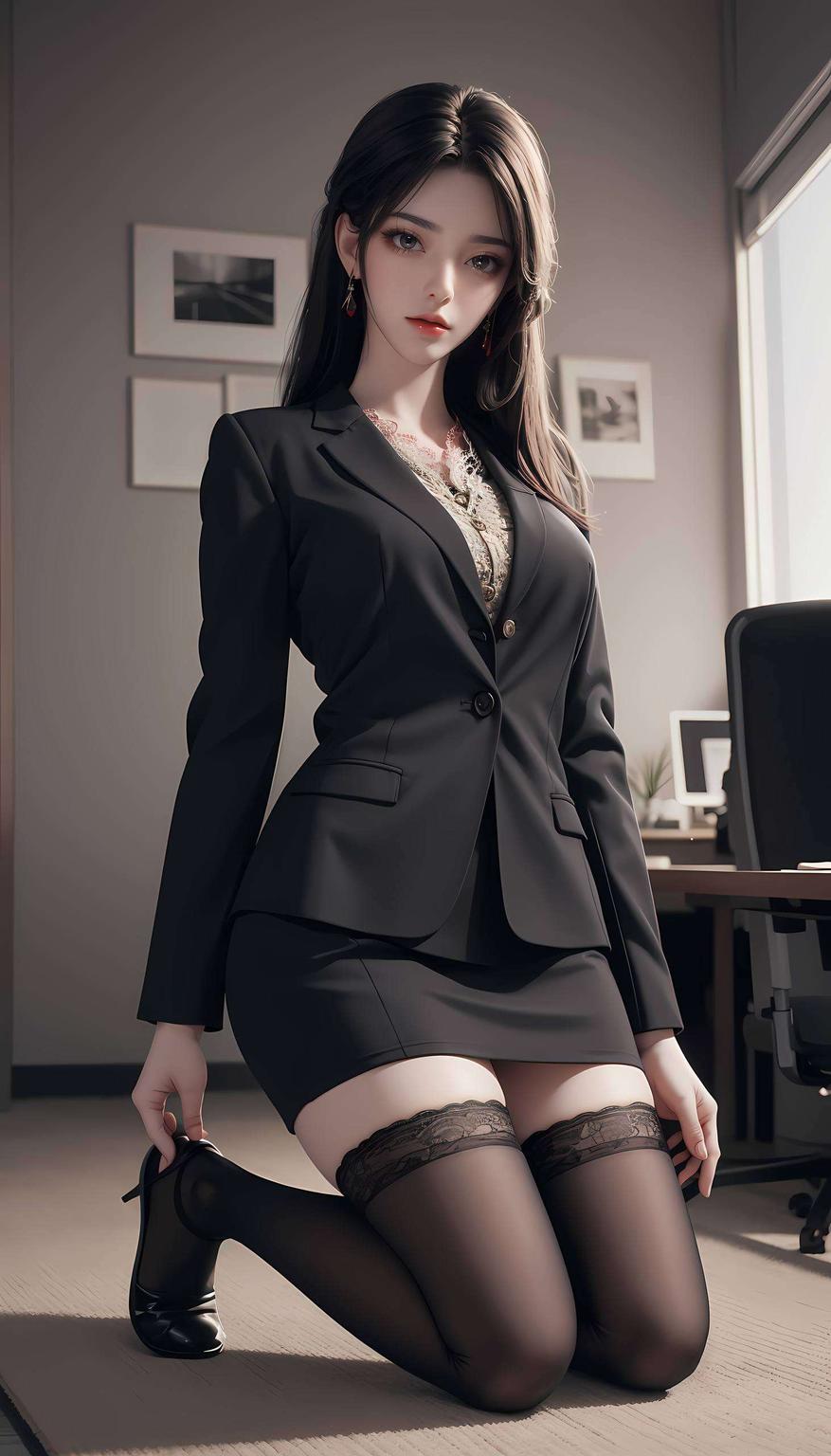 火灵儿翩翩舞动高清4K壁纸映艳姿