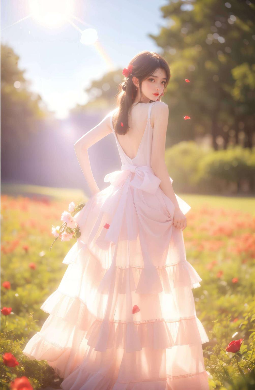 绝美图片养眼壁纸来啦！今天给大家带来一组古香古色的火灵儿超清晰壁纸