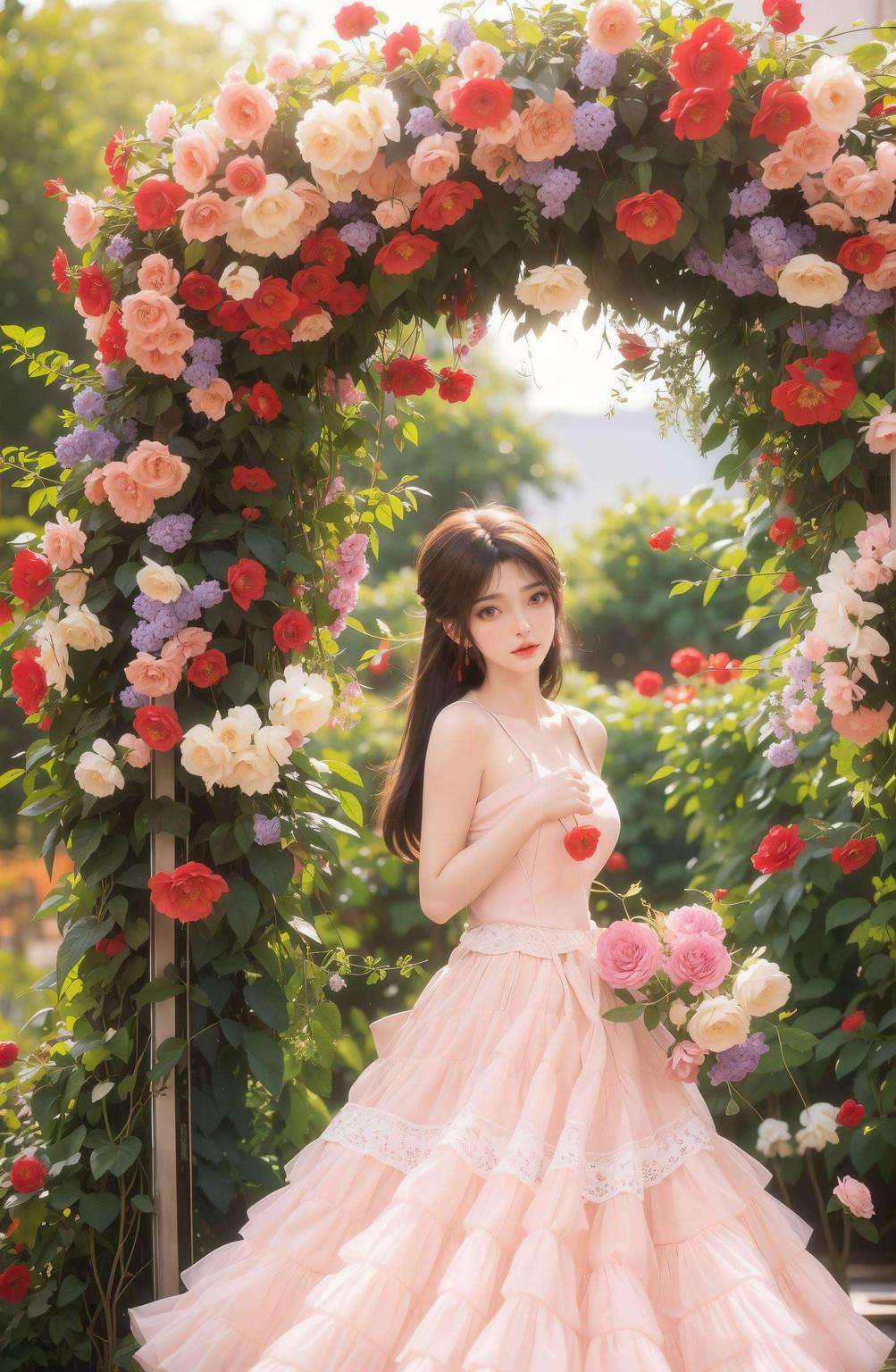 色彩鲜明眼神炯炯有神