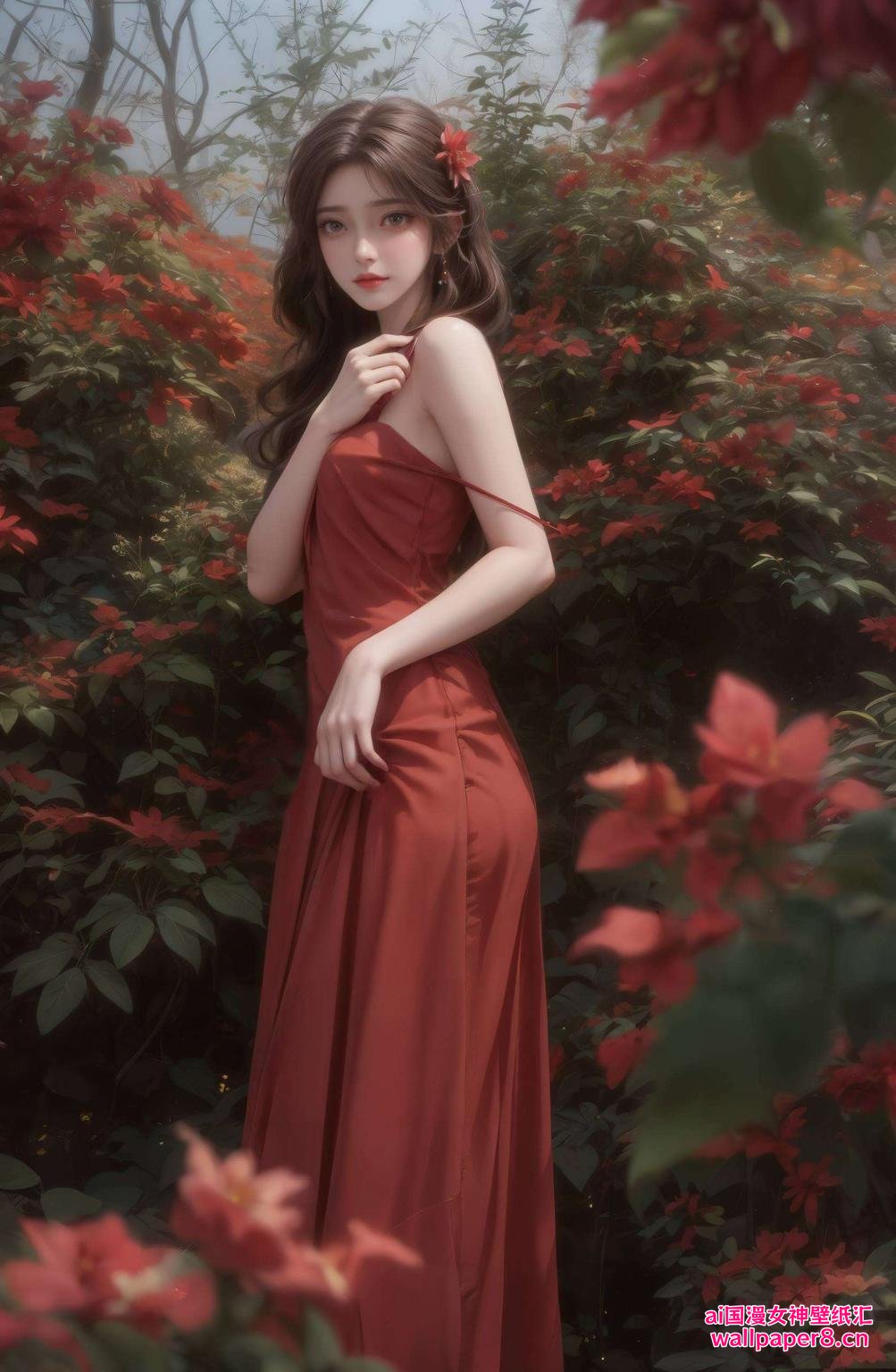 完美世界壁纸情深伤感壁纸映心间