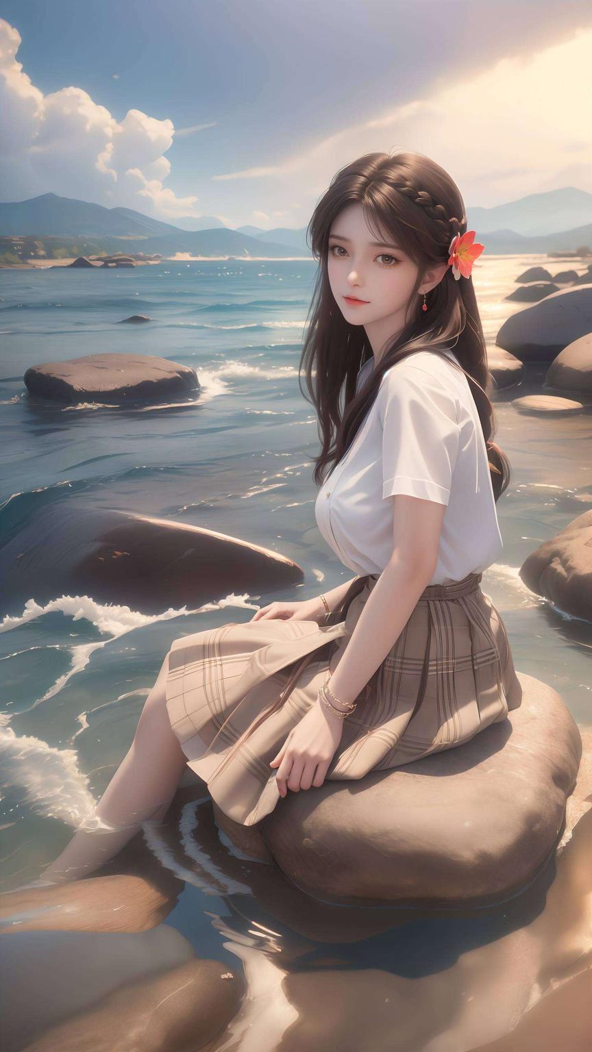 火灵儿壁纸来啦！这款极简风格的手机桌面简约生活