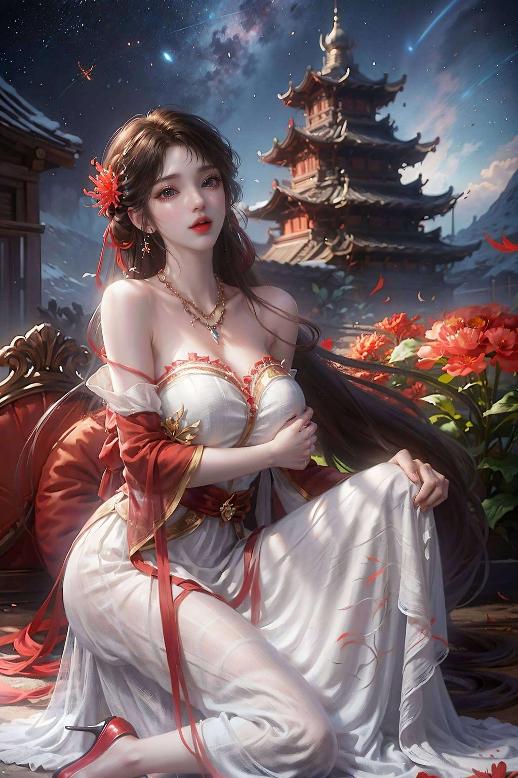 4k古香古色美如画火灵儿壁纸高清全屏