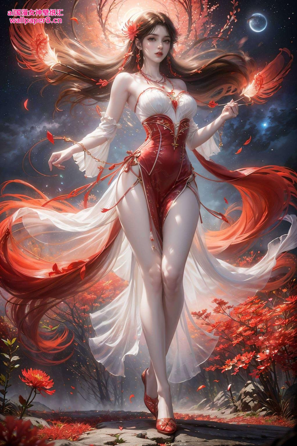 今天给大家带来一款静态精细的火灵儿儿时壁纸