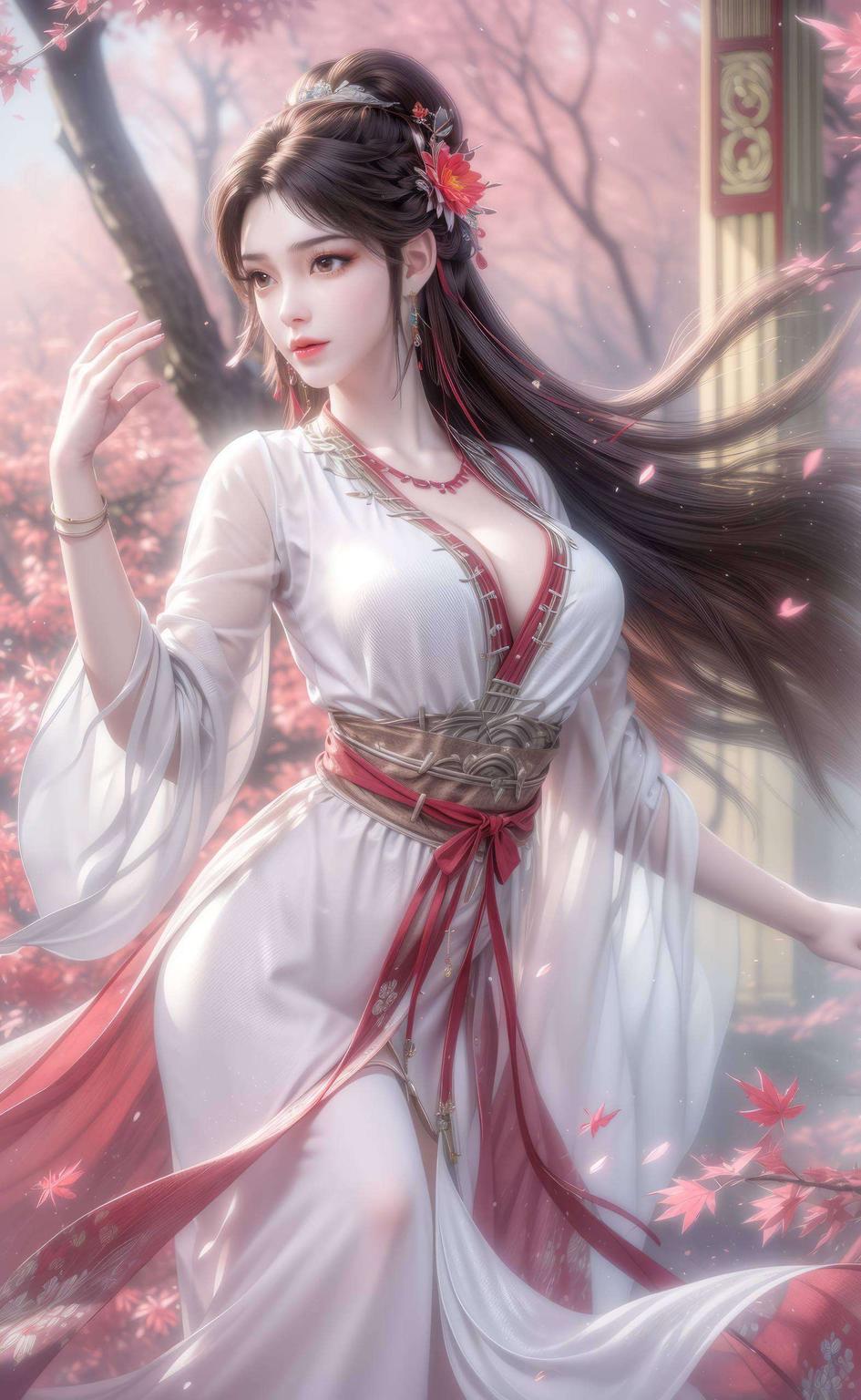 火灵儿的美态尽收眼底快来感受这份甜蜜吧！