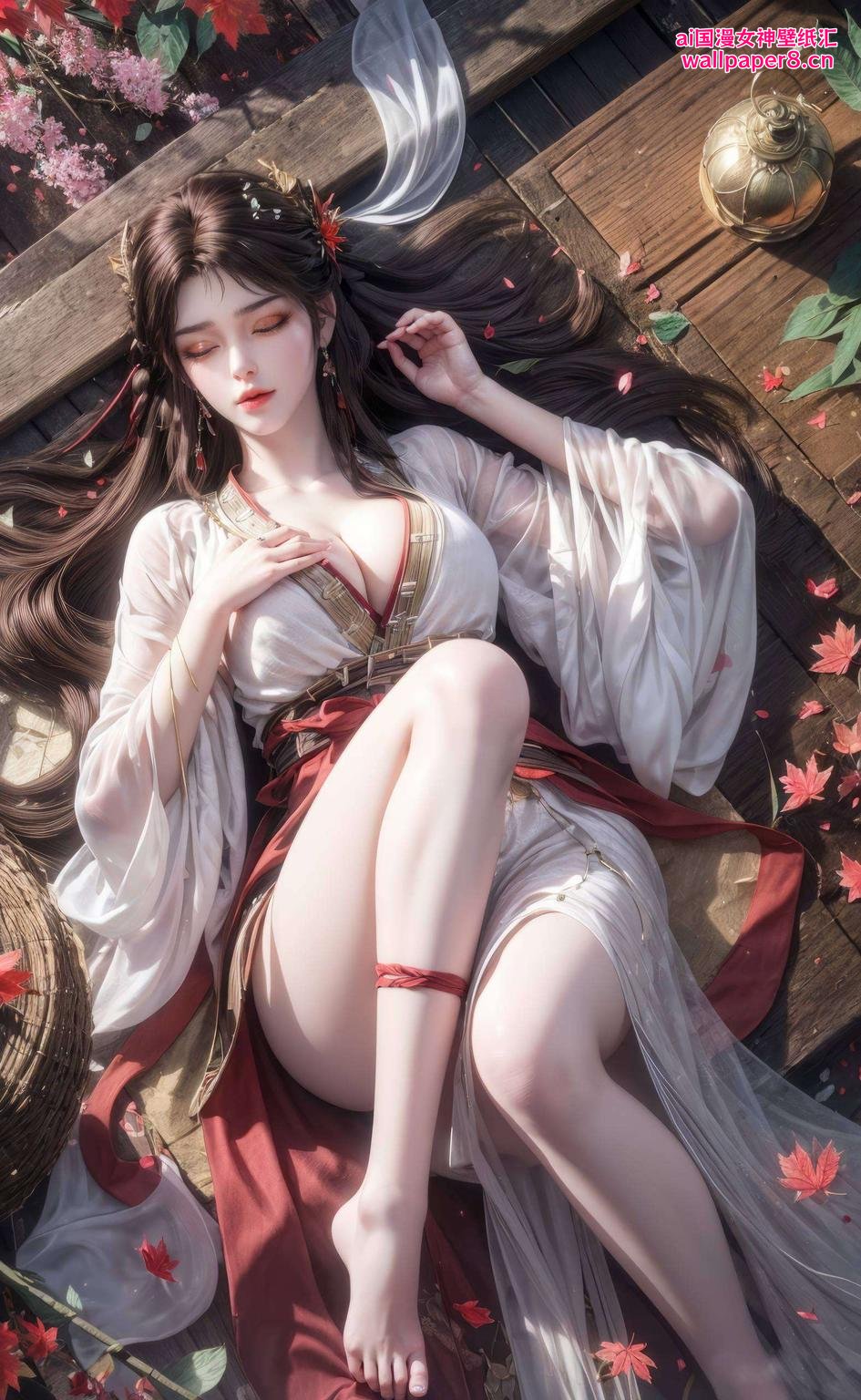 浪漫细腻火灵儿高清婚服壁纸