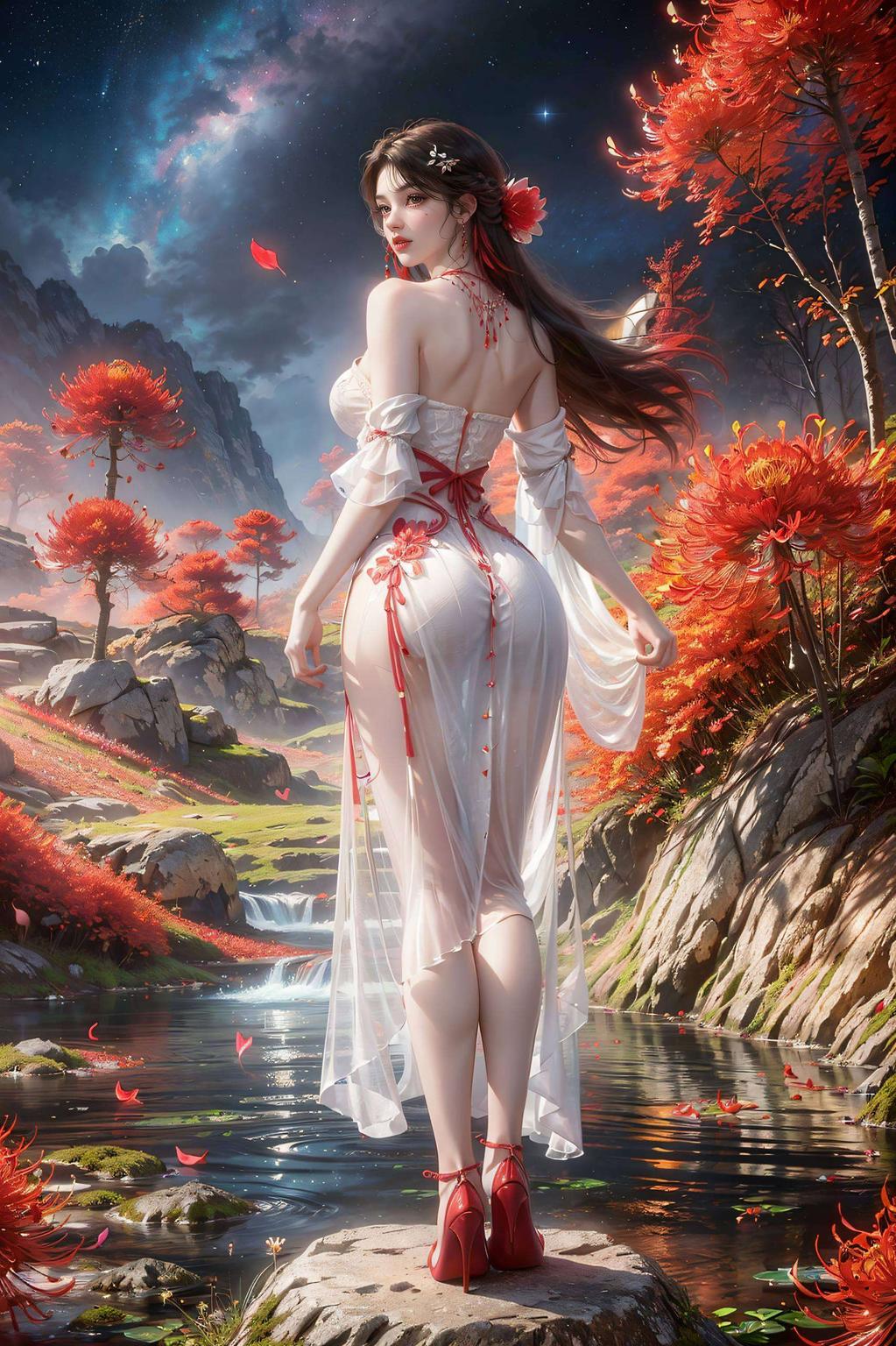 主角是我们的石昊与火灵儿！看这画面让你的手机瞬间焕发新生！