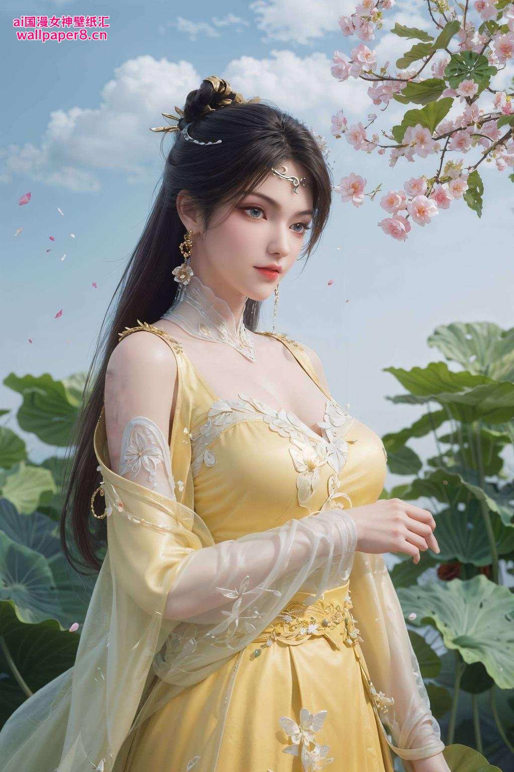 宛如穿越时空的国漫风情画金瓶儿壁纸