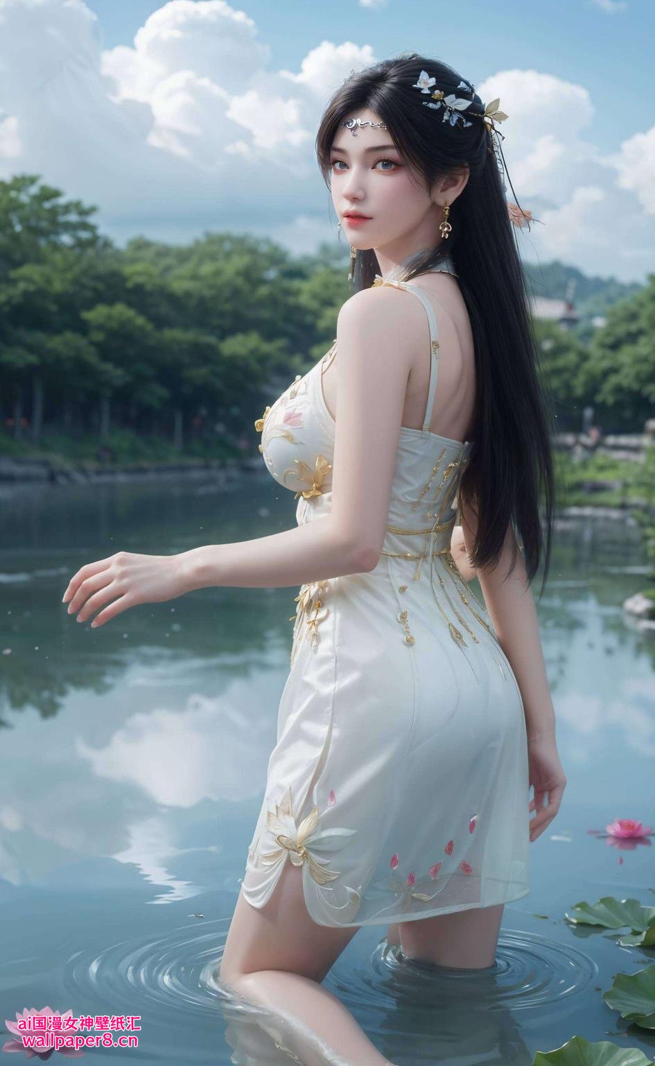 美得让人心动！细腻笔触勾勒出古典韵味让你的手机瞬间变身古风美人