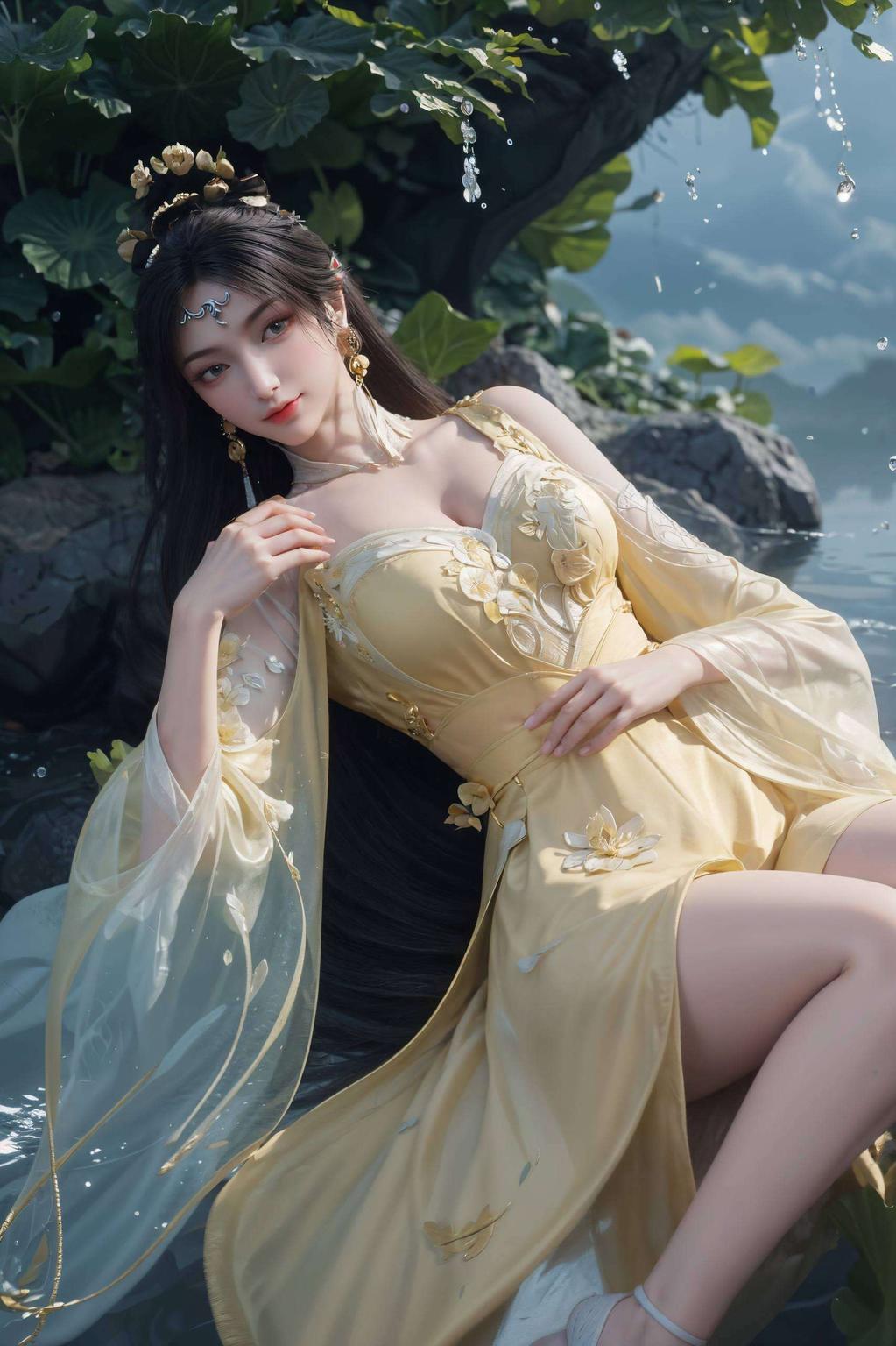 主角是我们国漫的颜值担当——金瓶儿！高清画质让你手机瞬间变身艺术品！