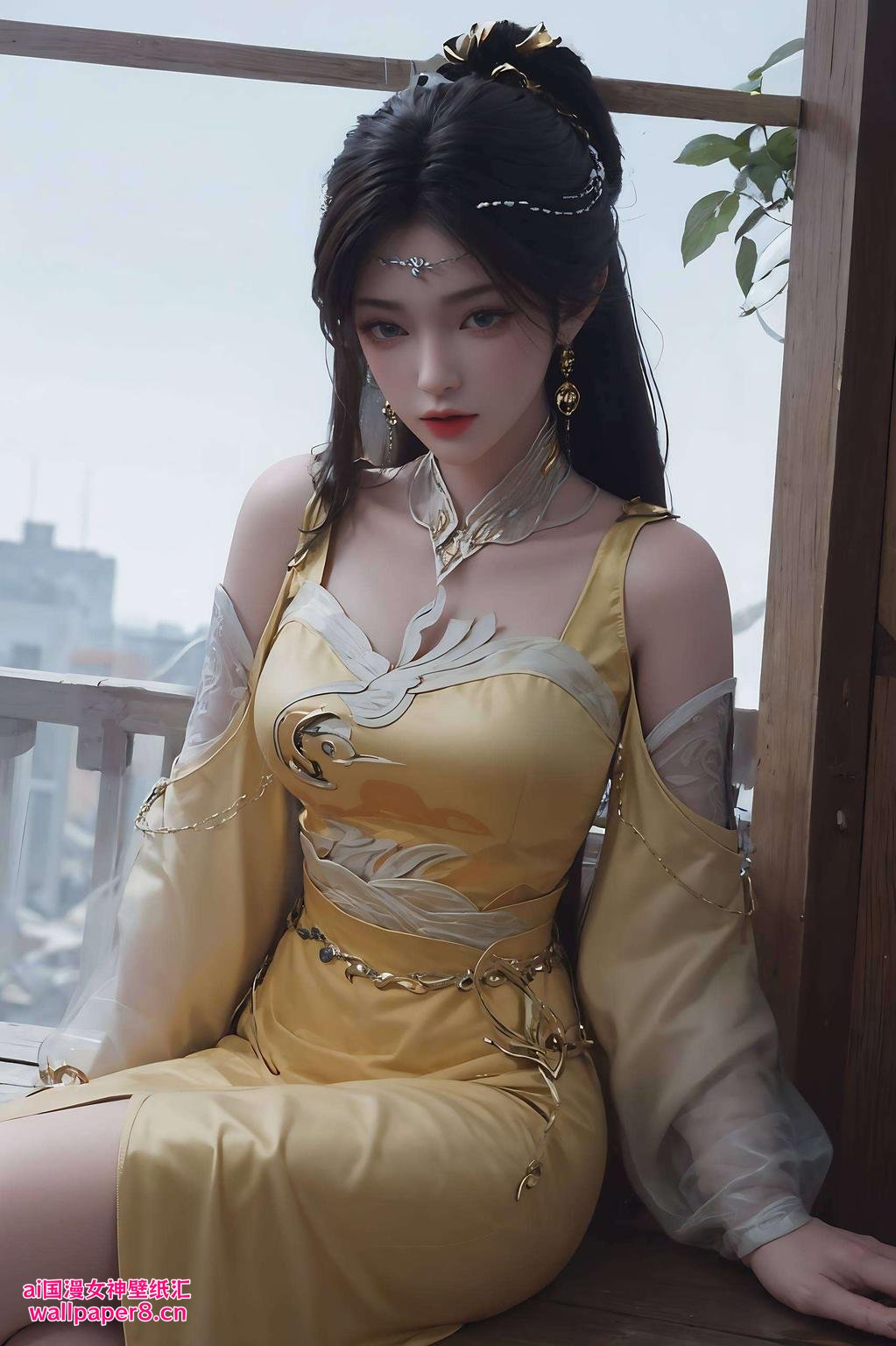 清新可爱金瓶儿动态壁纸