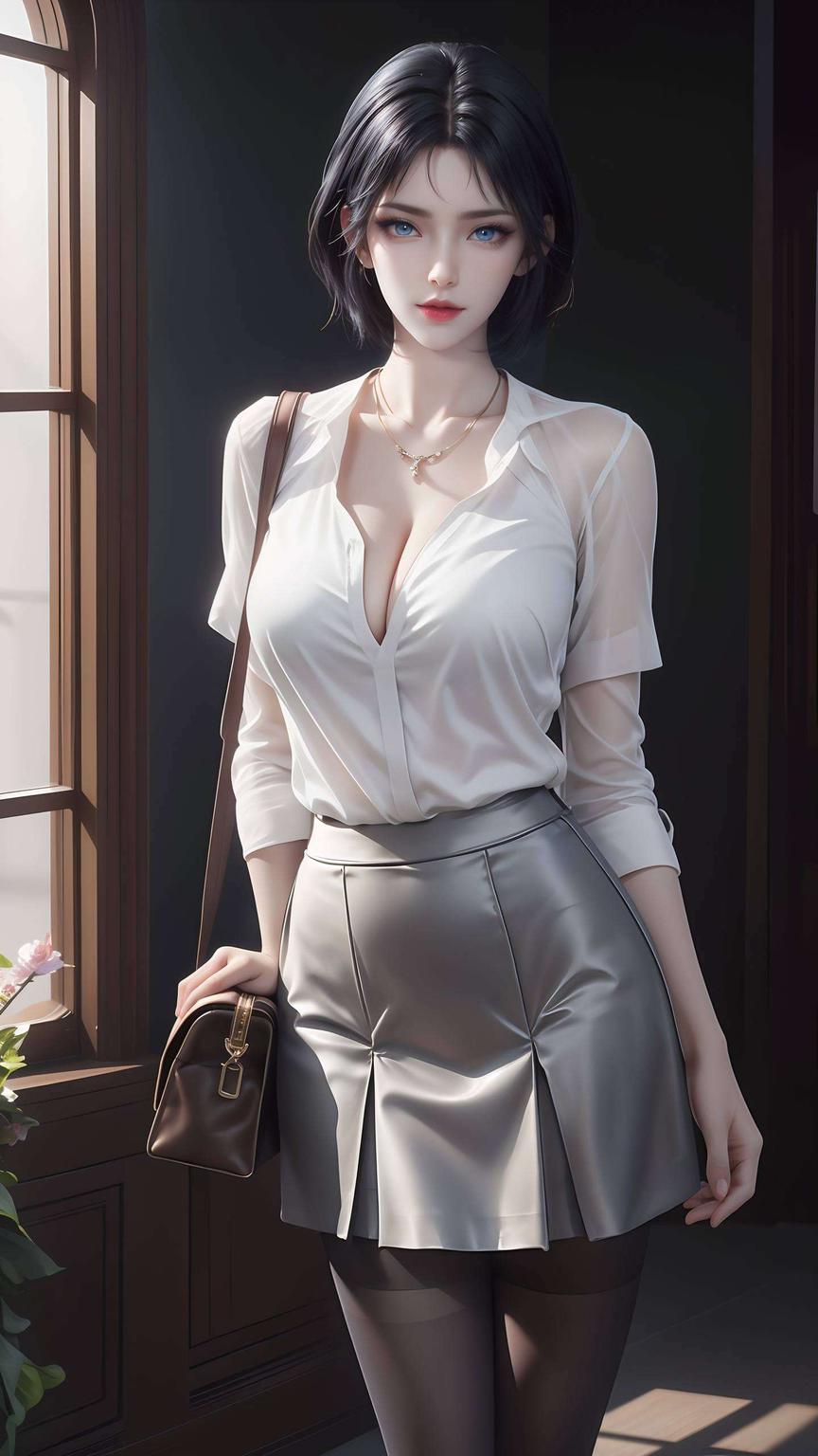 修长美腿锁屏惊艳动漫控必藏