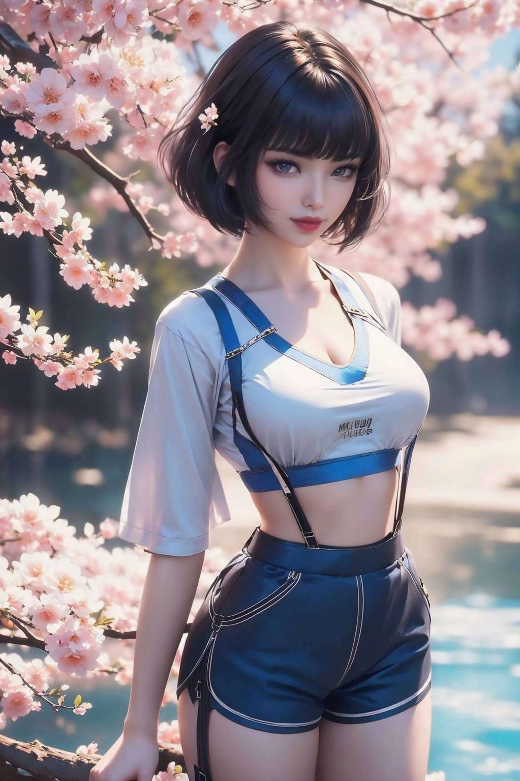 姬青手机壁纸8k清新插画风格