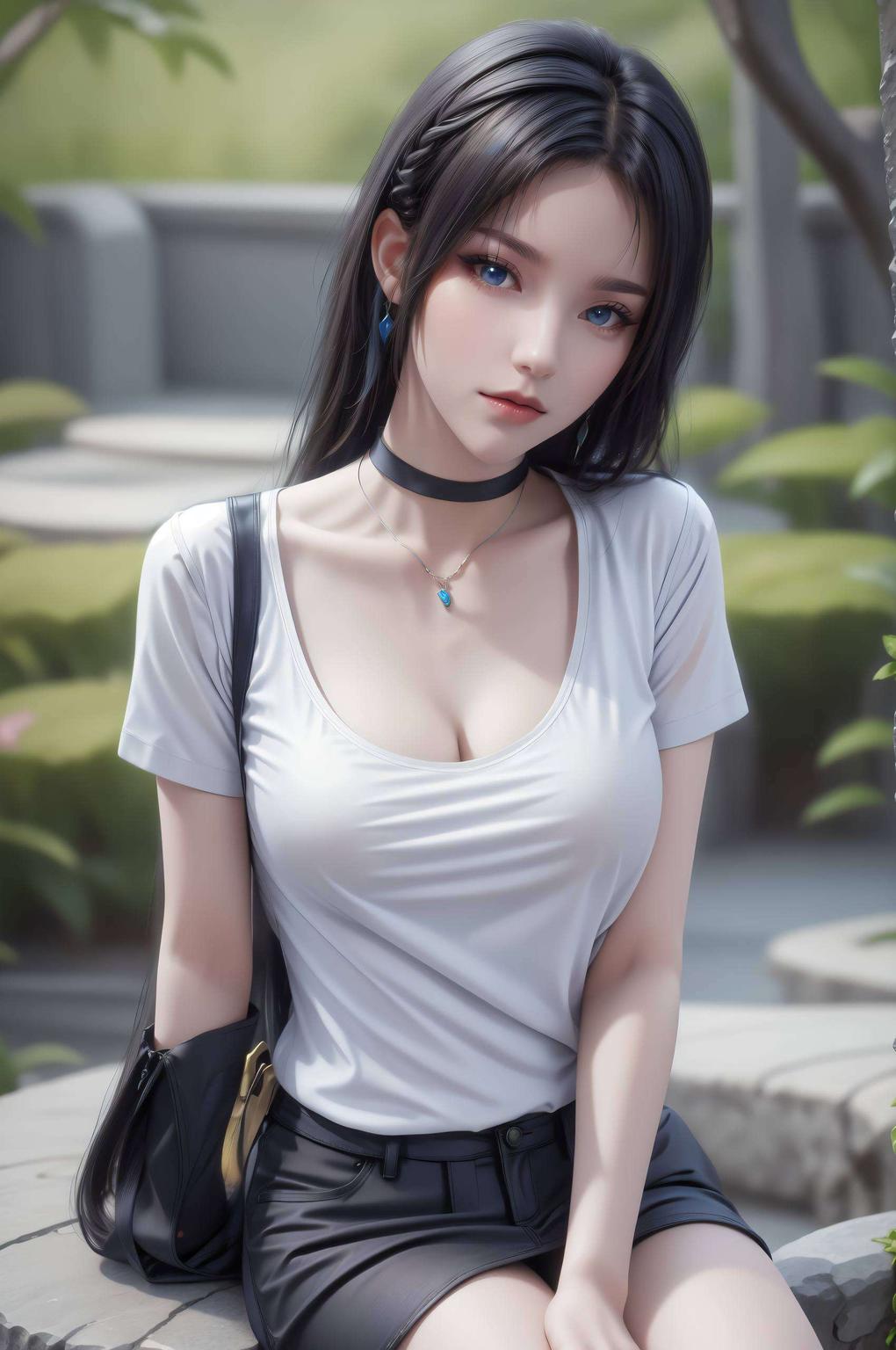 九幽雀的神秘背影尽展iPhone Ins风魅力