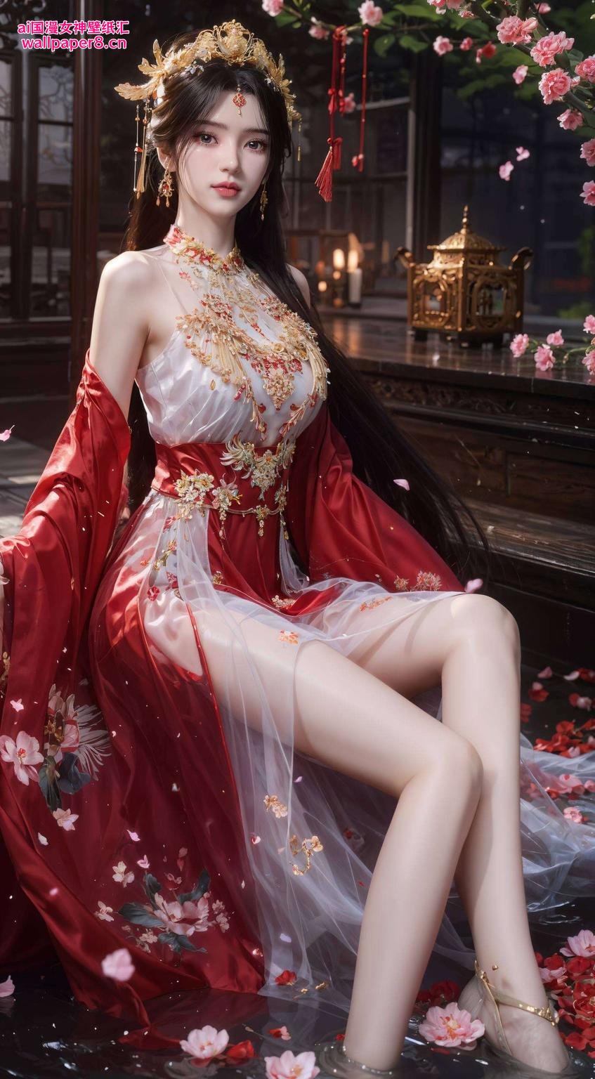这期特集免费壁纸大放送！李慕婉大婚壁纸动态浪漫满屏