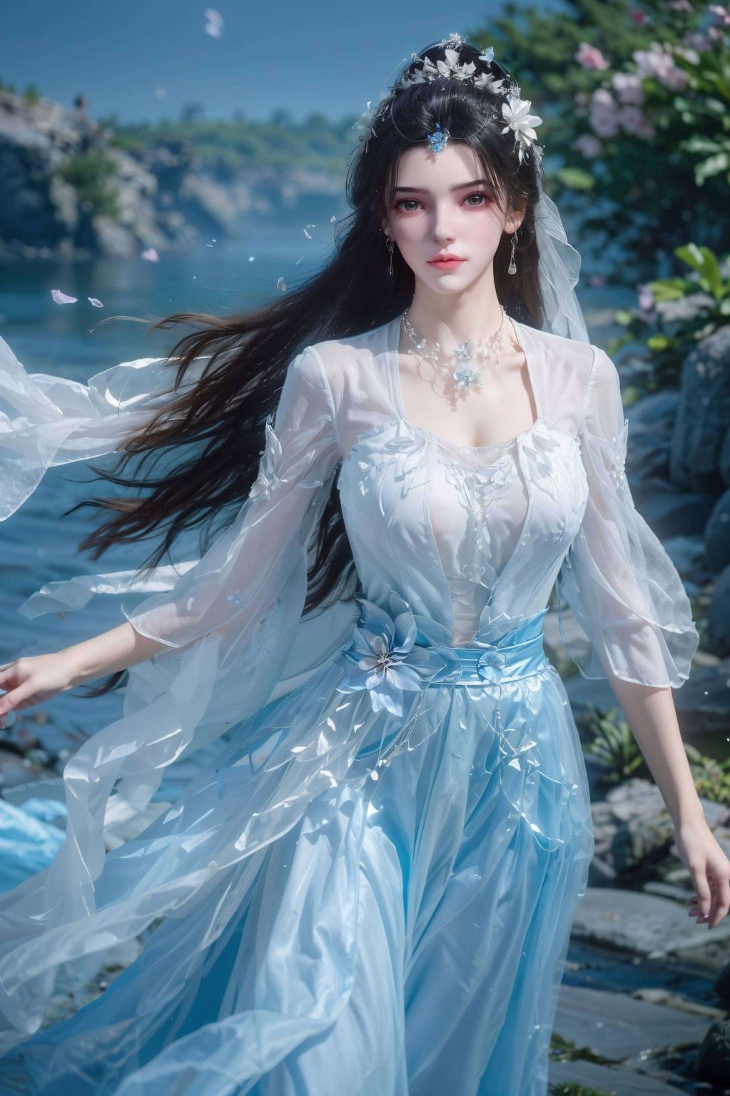 “大家好今天给大家带来一组超美的电脑壁纸！看这王林和李慕婉的甜蜜互动