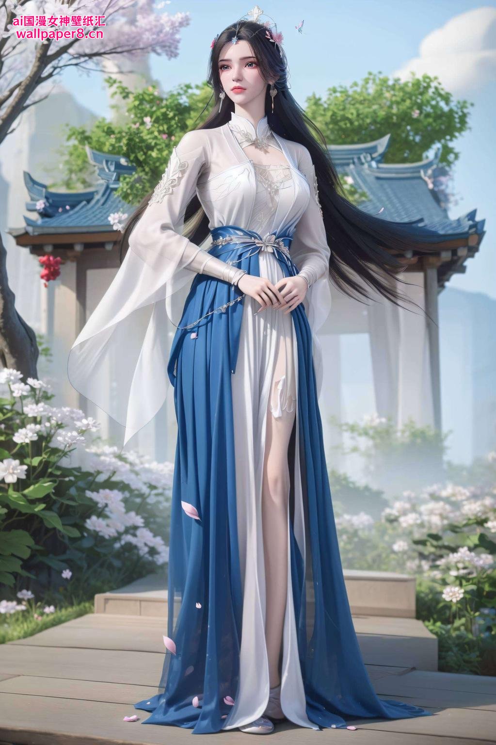 简直萌化你的心！🌸 快来一睹为快今天给大家带来一组超可爱的免费安卓壁纸！🎉 这里有AI国漫壁纸里的李慕婉