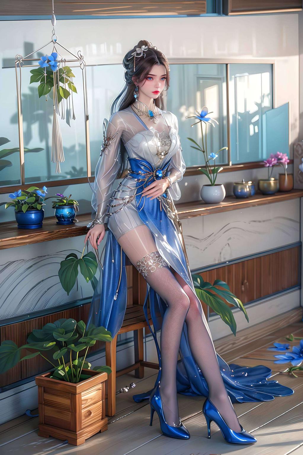 静谧美图中iPad上的视觉盛宴