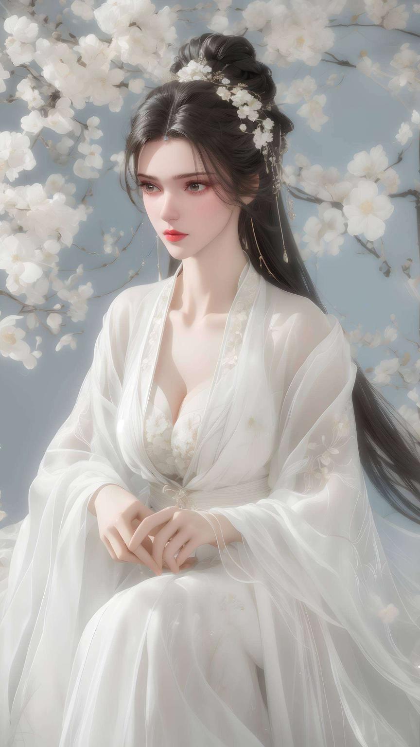 粉色梦幻静态壁纸也能动起来！李慕婉4K超清120帧