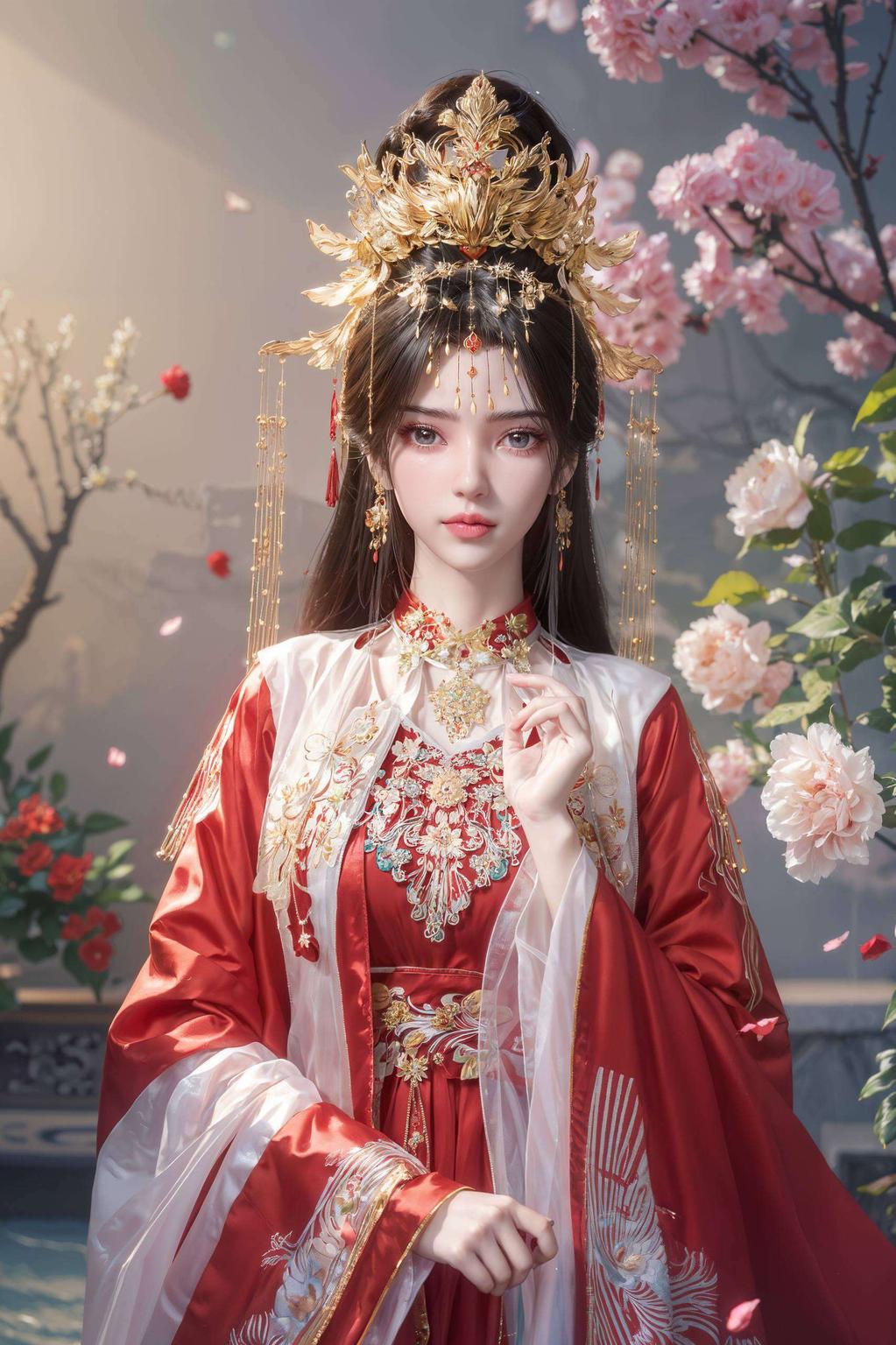 画面中主角是我们的李慕婉横向壁纸