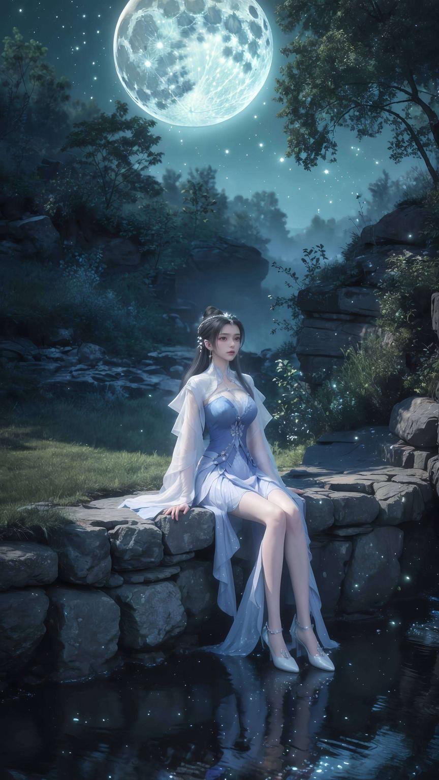 今天给大家带来一款超美的动漫壁纸！李慕婉登场图1920x1080分辨率