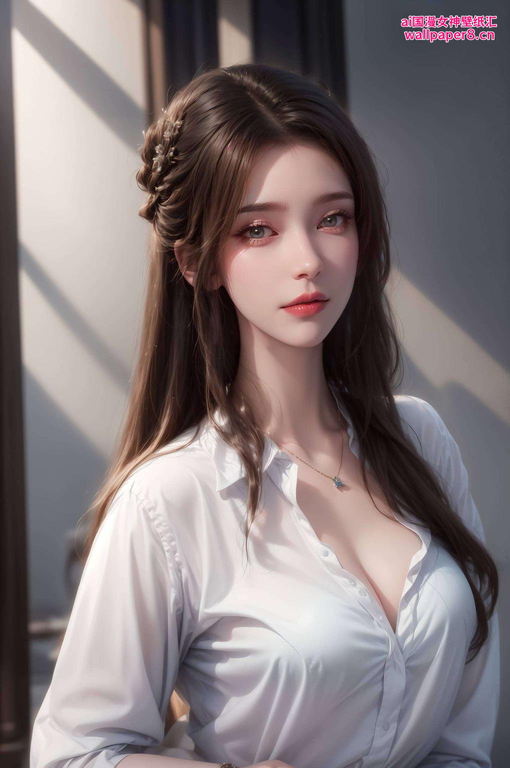 为你的手机注入满满二次元气息这款壁纸以柔和的色彩和精美的图案