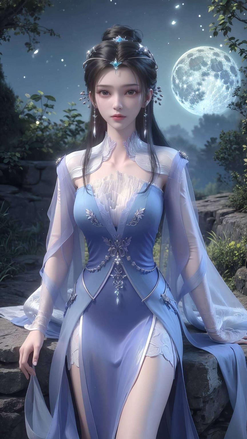 每一次眨眼都让人心动宛如女神在你眼前舞动