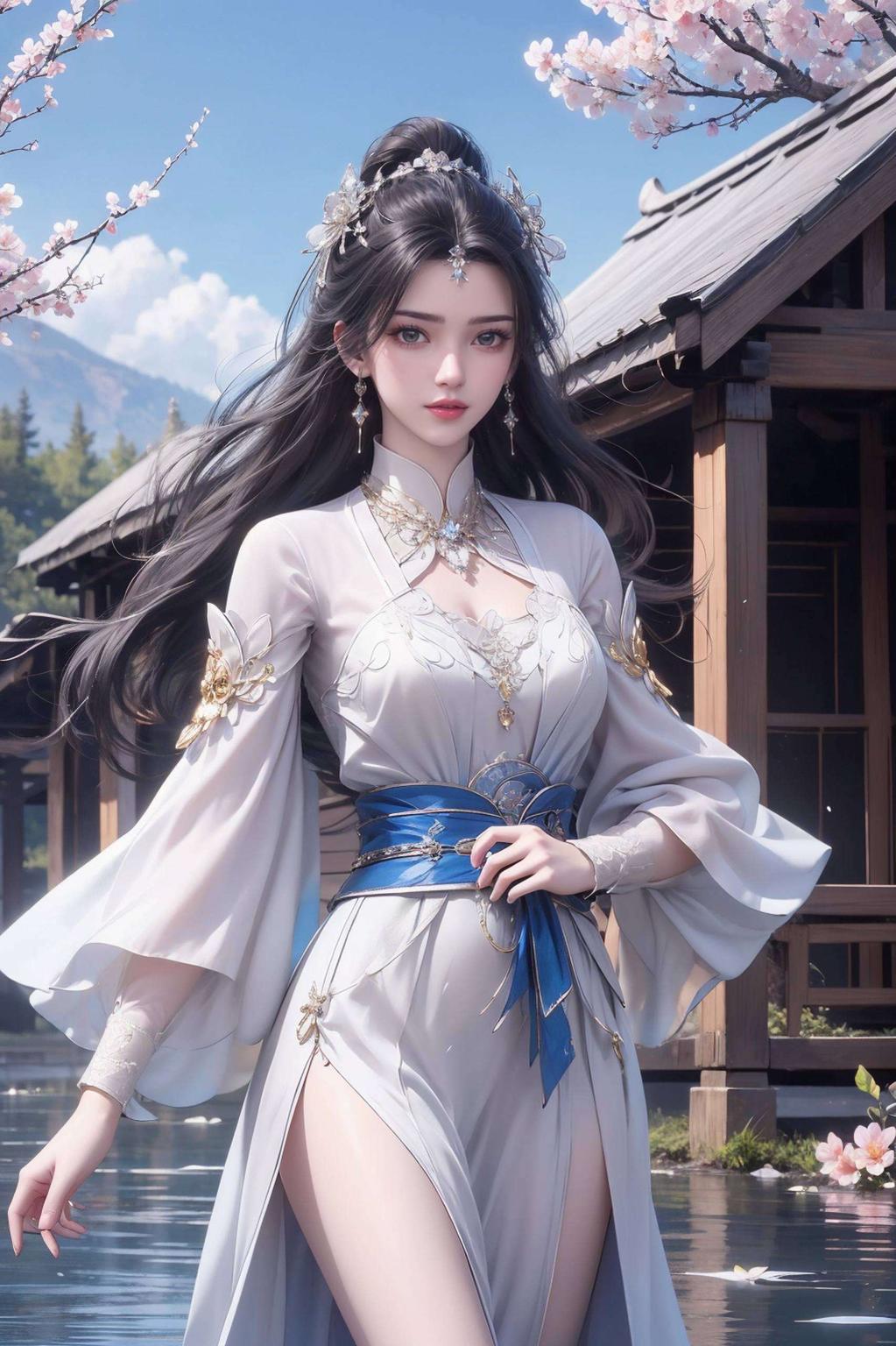 高清画质让她每一个细节都栩栩如生今天给大家带来一款4k高清精细的泳装李慕婉角色桌面壁纸！画面中