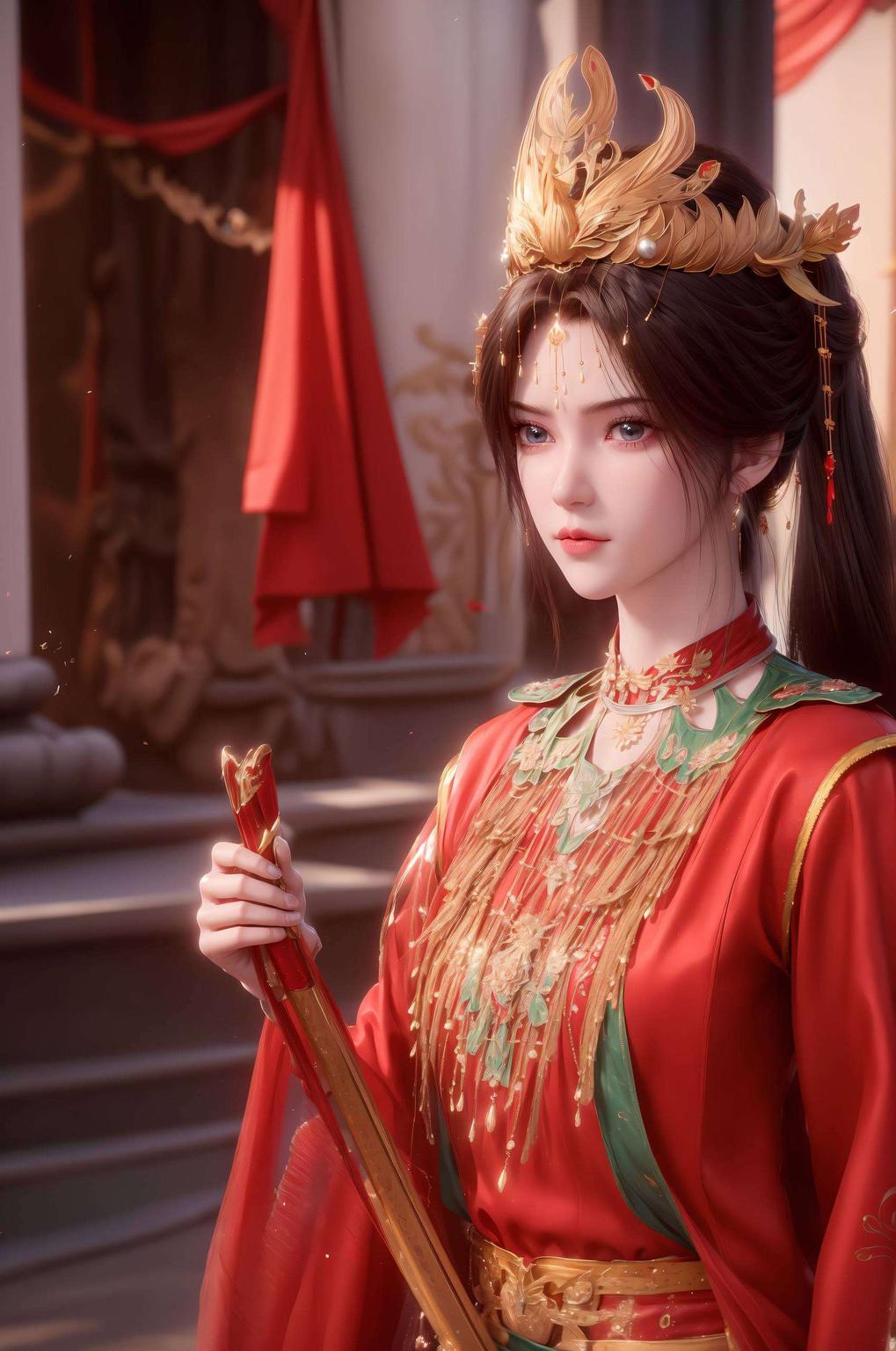 一触即发！🌌✨高清动画壁纸来袭！李慕婉手机专属