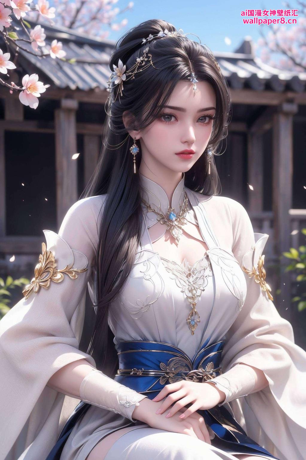 大码设计特别适合平板宽屏哦！这款超清晰壁纸以李慕婉为主题