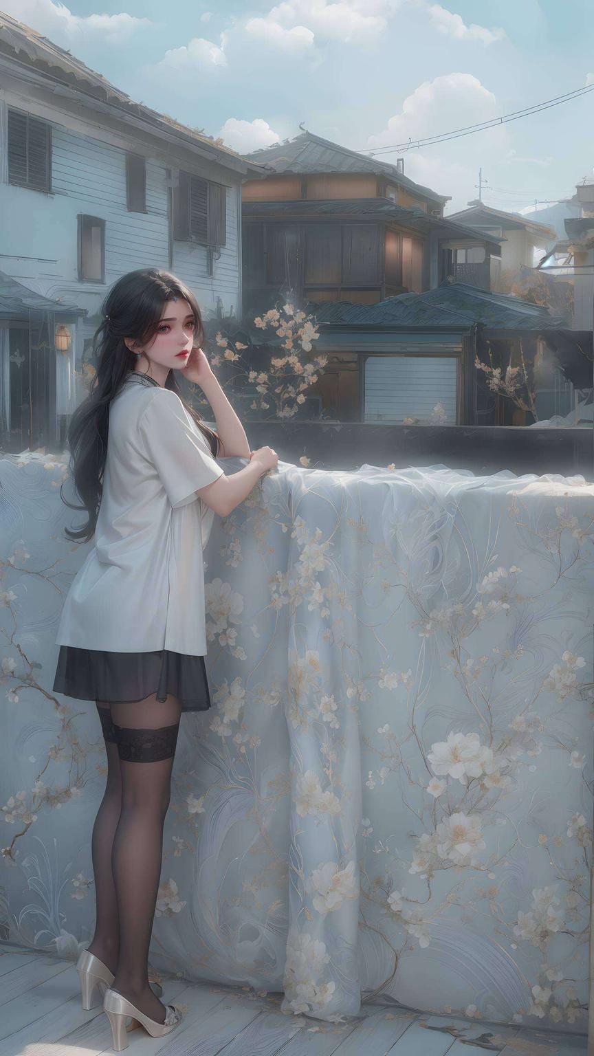 看看这款极简风女生壁纸清新脱俗