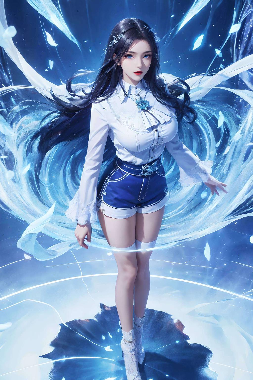 剑眉星目画面中