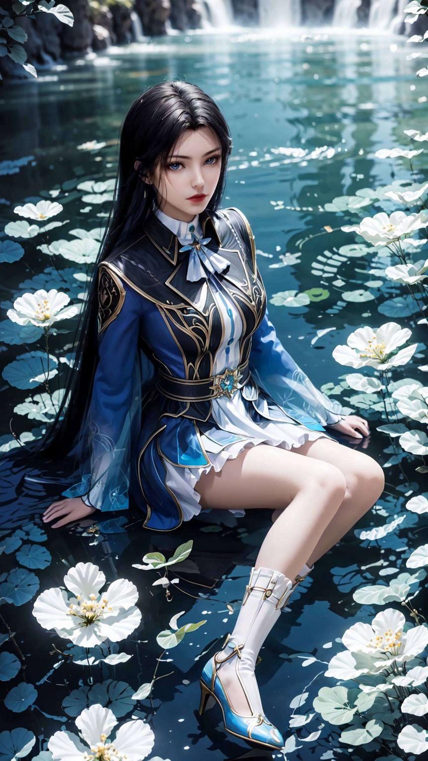 这电脑背景画面细腻