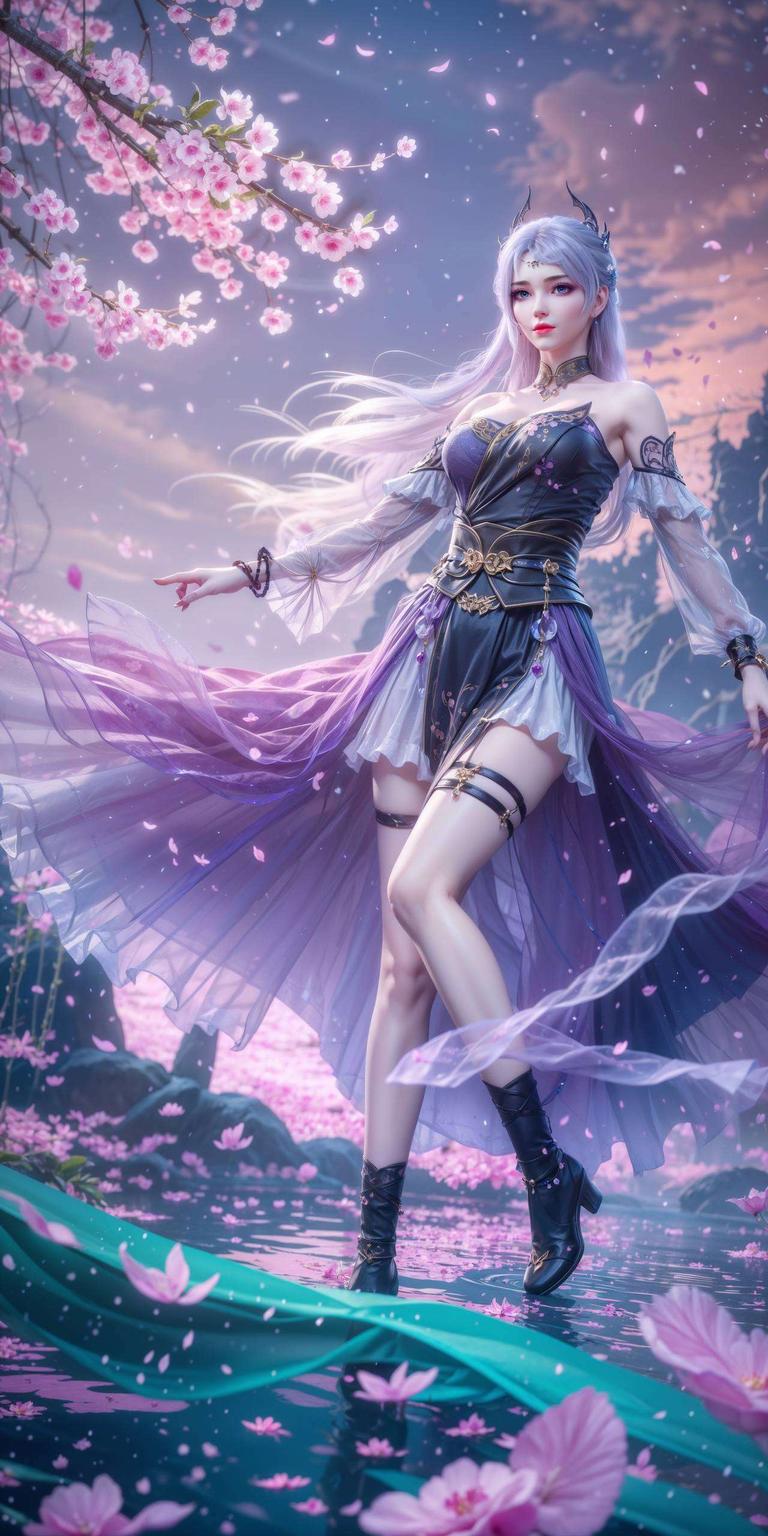 今天给大家带来这款超美的电脑壁纸——洛璃！清新的画风神秘的氛围