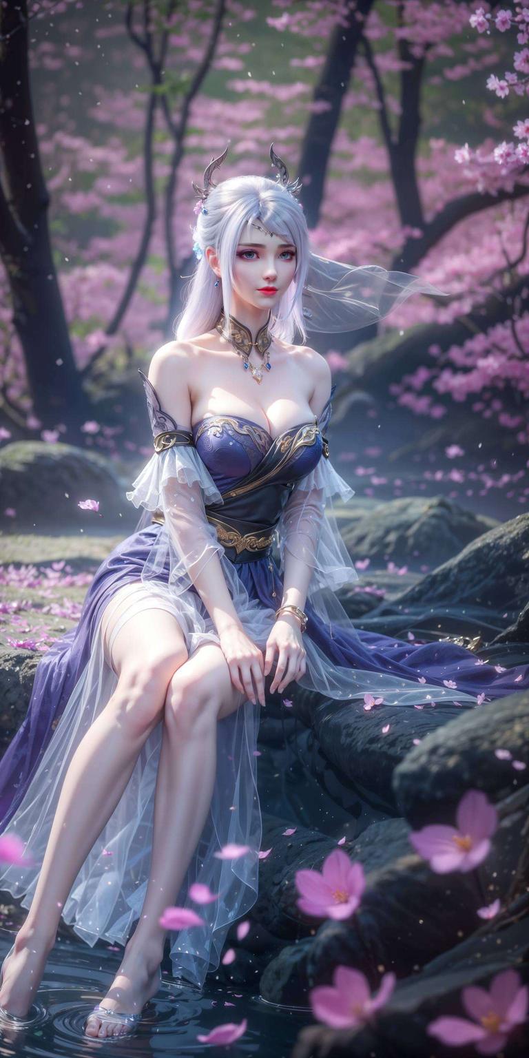 犹如动漫中的梦幻世界粉色调散发出甜美气息