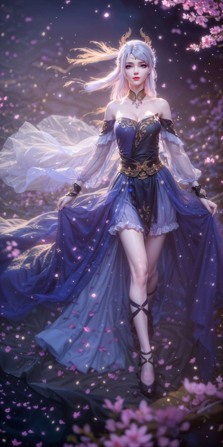 今天给大家带来一组超级震撼的iPad锁屏壁纸！🎉 洛璃AI二次元超清晰壁纸细节满分