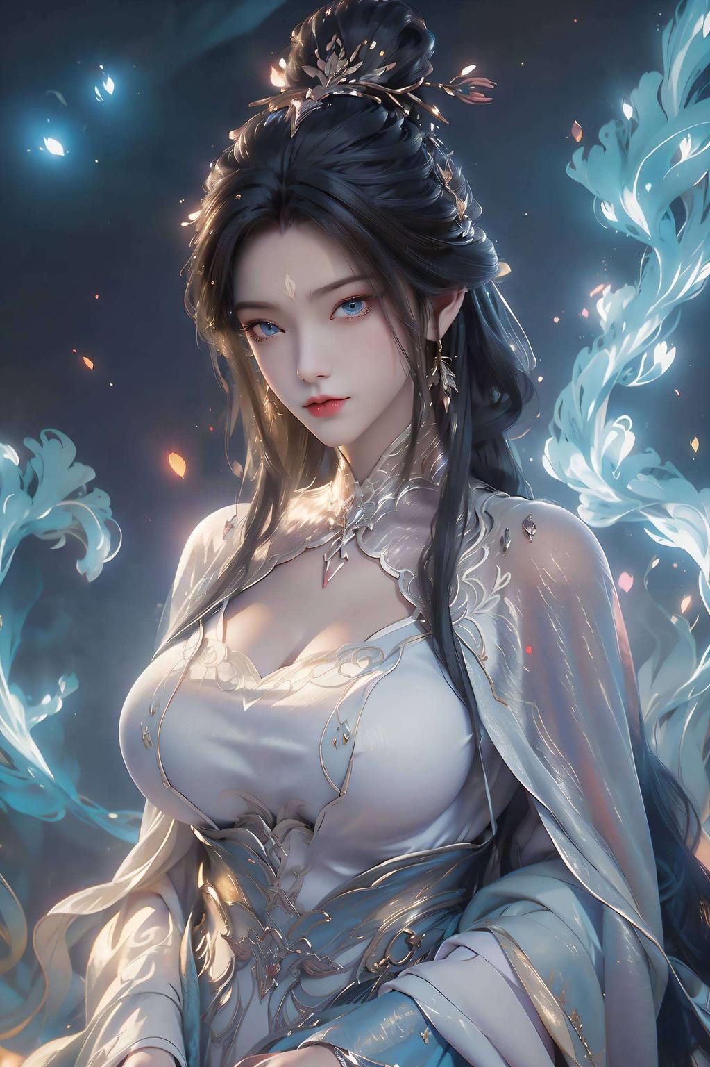 画面中英气逼人