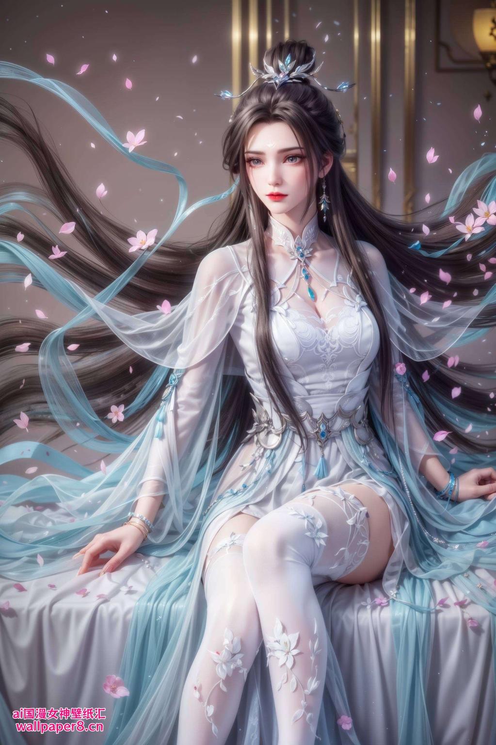 今天给大家带来一款超美的紫色系安卓桌面壁纸！来自陆雪琪壁纸官方网站